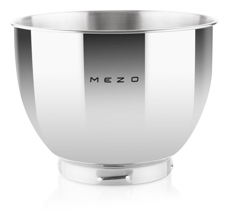 Mezo III Bravo 1000 W Küchenmaschine 4 l  (Edelstahl, Weiß) 