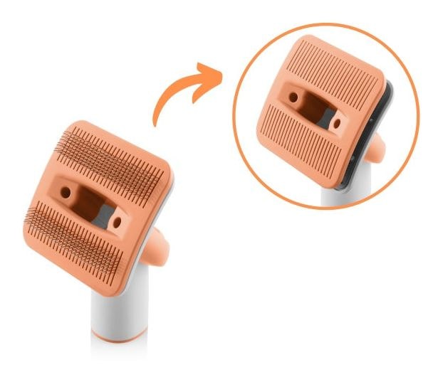 PetMaster Handstaubsauger  (Grau, Orange, Weiß) 