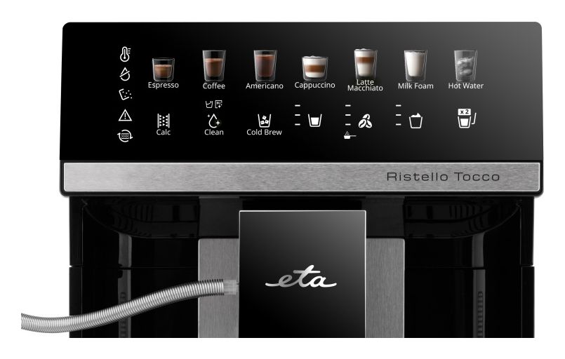 Ristello Tocco Kaffeevollautomat 1,8 l 450 g AutoClean  (Schwarz) 