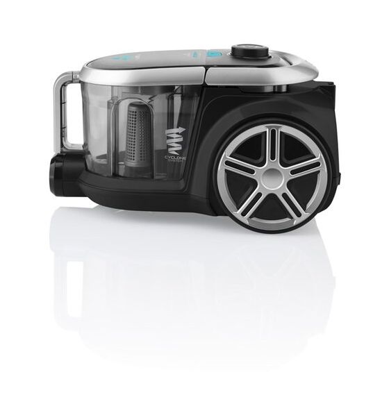 Stormy Car Bodenstaubsauger Beutellos 800 W HEPA  (Schwarz) 