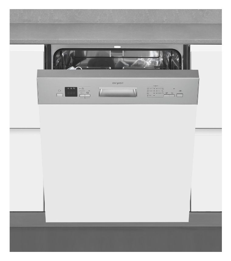 EGSP6312-EB-030E 60 cm Geschirrspüler vollintegriert (ohne Front) Leise 12 Maßgedecke 