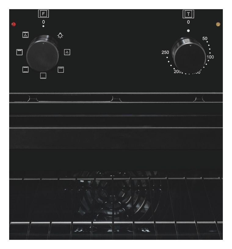EHE256-U-020 mit Rahmen Herdset 59 l mit 60 cm Glaskeramikkochfeld 