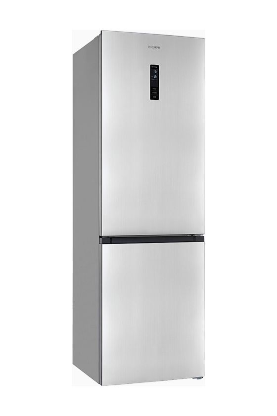 KGC350-105-NF-040C 243 l / 104 l Kühl-Gefrierkombi freistehend NoFrost 162 kWh Jahr  (Schwarz, Edelstahl) 