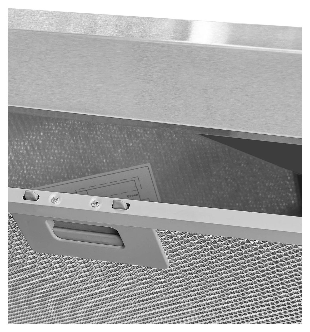 KH90-8 Abluft/Umluft Dunstabzugshaube/Esse Wand 90 cm (Edelstahl) 
