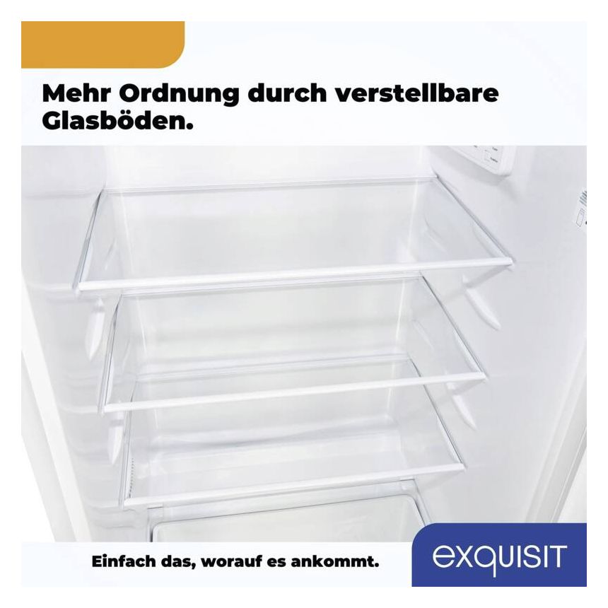 KS185-4-H-040E 190 l / 176 l Kühlschrank freistehend EEK: E 143 kWh Jahr  (Weiß) 