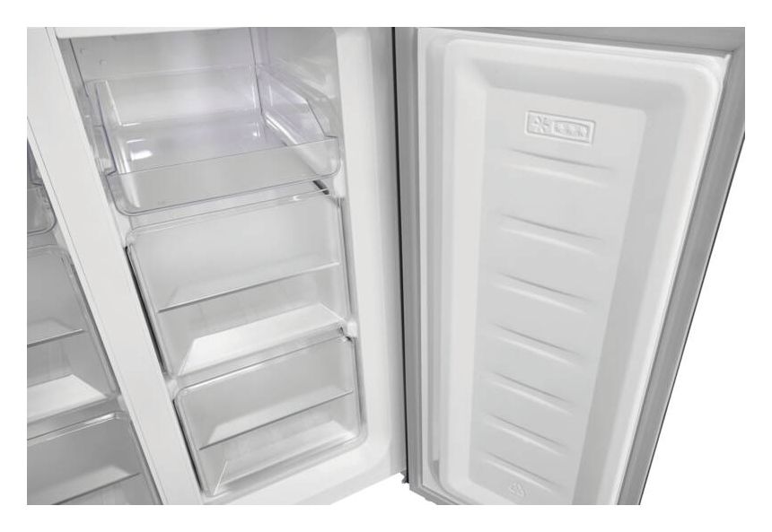 MD425-150-040C Side-by-Side Kühl-/ Gefrierkombination 271 l / 150 l 182 kWh NoFrost 1800 mm x 795 mm  (Schwarz, Edelstahl) 