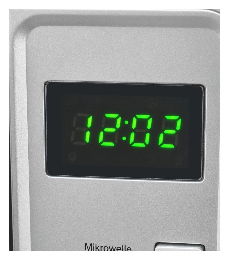 MW7120-240 Freistehende Mikrowelle 700 W Größe: klein 5 Stufen  (Silber) 