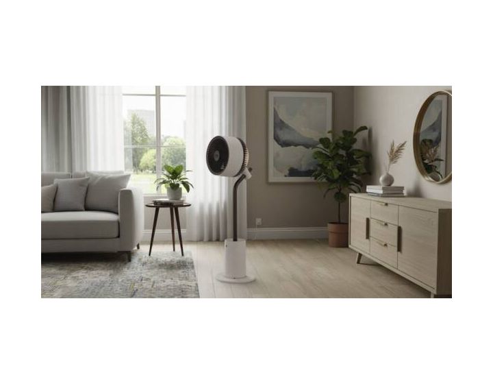 TVC800 Premium Turmventilator Stand 26 dB  (Weiß) 