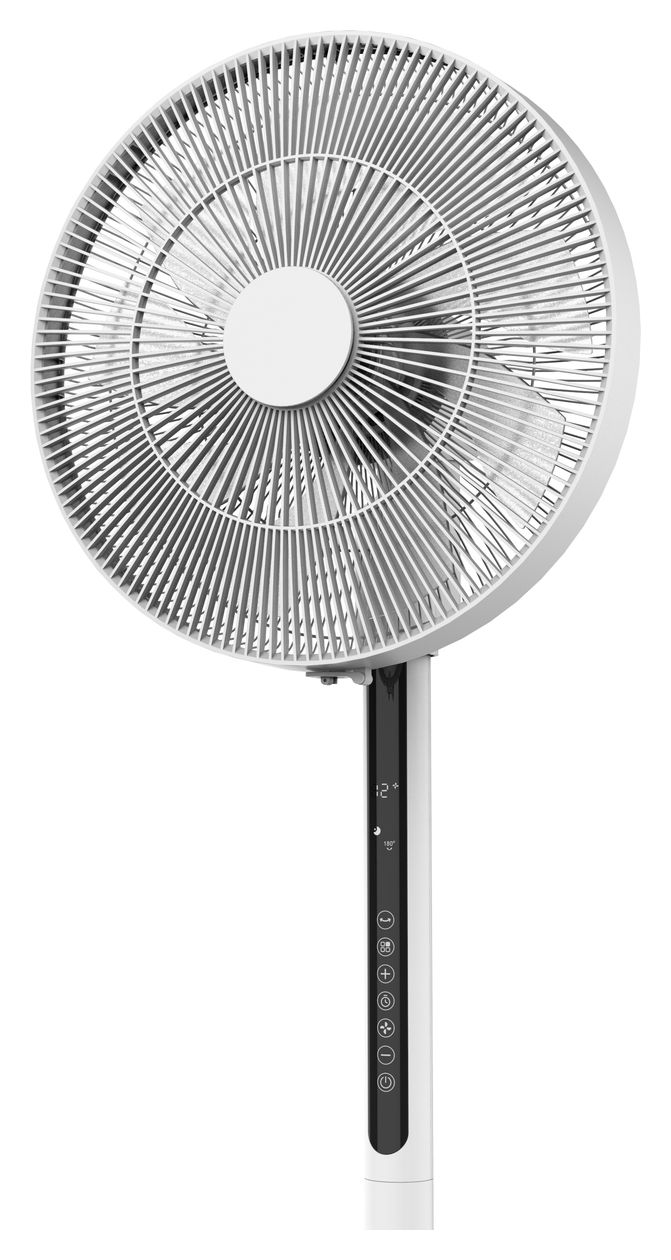 VC80DC 2400 m³/h Ventilator Stand 55 dB  (Schwarz, Weiß) 