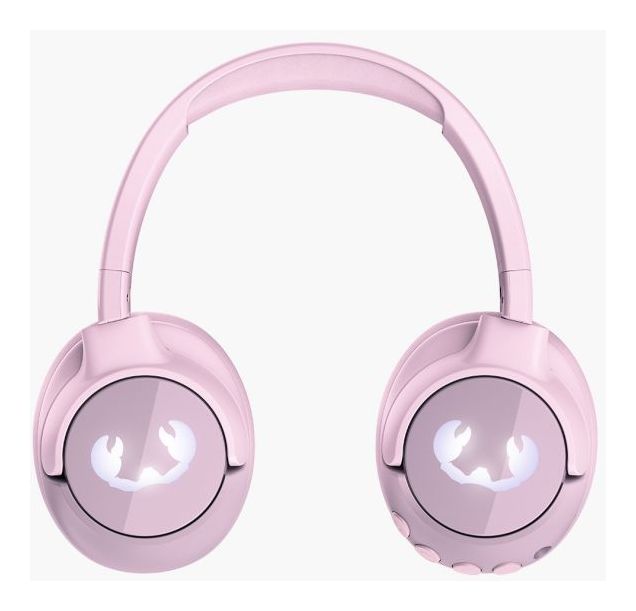 Clam Junior Ohraufliegender Bluetooth Kopfhörer kabellos 60 h Laufzeit USB Typ-C  (Pink) 