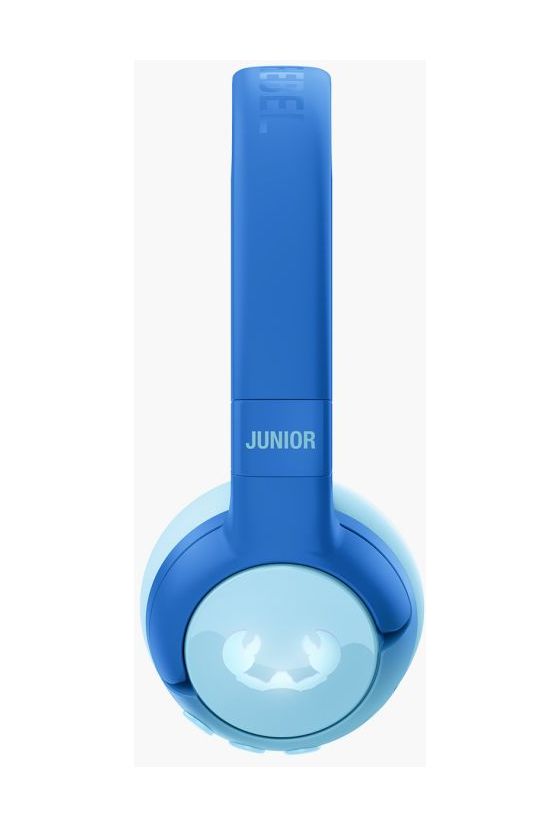 Code Junior Ohraufliegender Bluetooth Kopfhörer kabellos 48 h Laufzeit USB Typ-C  (Blau, Cyan) 