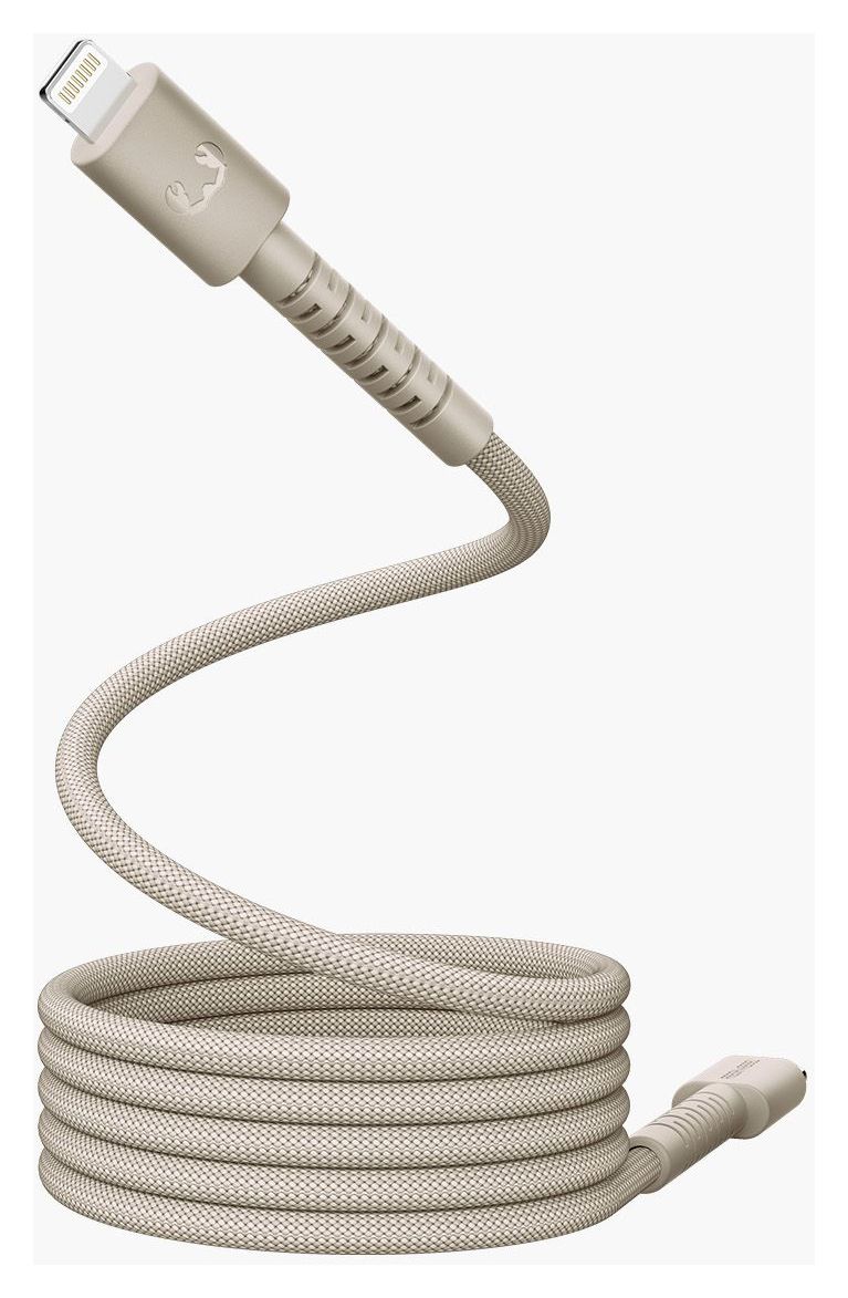FlexWave Lightning auf USB C Männlich 2 m  (Beige) 