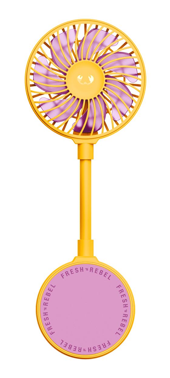 Magnetic Fan Handventilator  (Orange) 