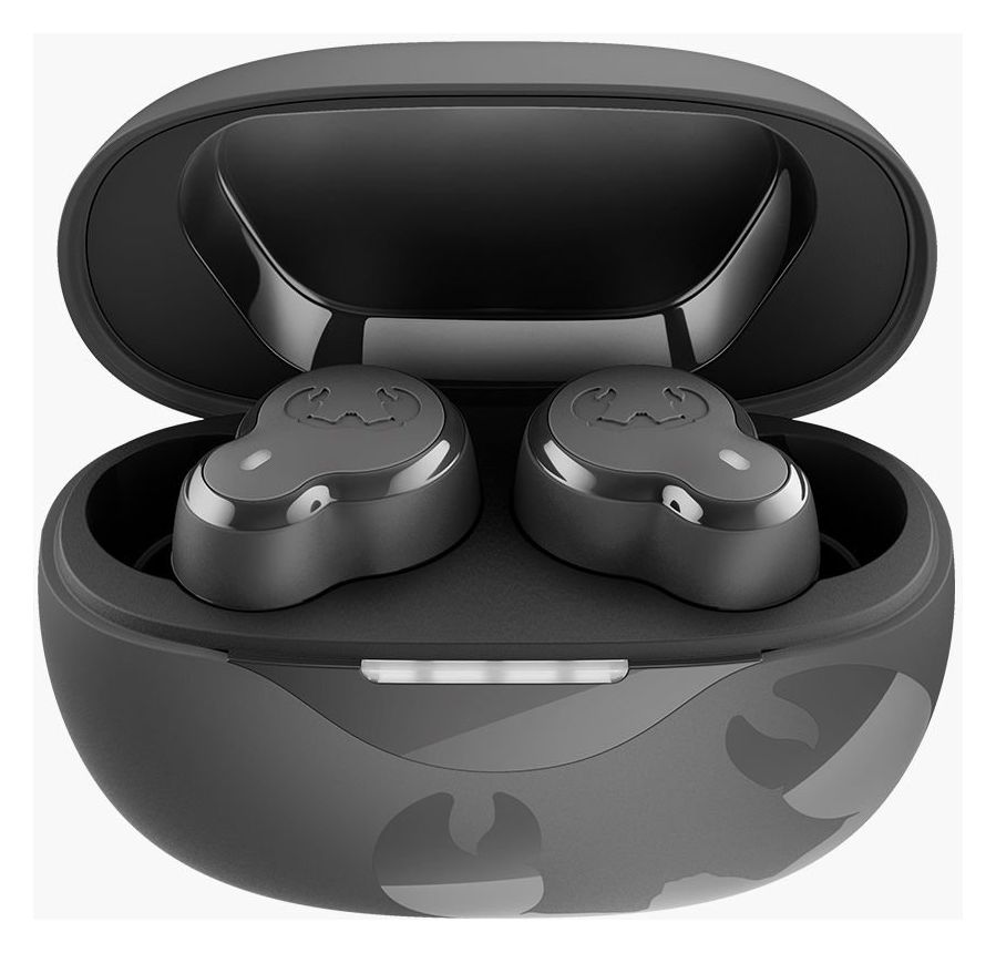 Twins Breez In-Ear Bluetooth Kopfhörer kabellos 7 h Laufzeit USB Typ-C  (Grau) 
