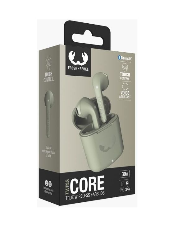 Twins Core In-Ear Bluetooth Kopfhörer Kabellos TWS 6 h Laufzeit  (Grün) 
