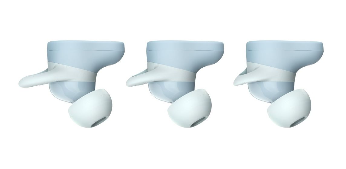 Twins Rush In-Ear Bluetooth Kopfhörer kabellos 9 h Laufzeit IP57  (Blau) 