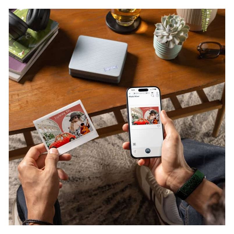 Instax Link Wide 2 Foto Drucker 318 x 318 DPI  (Blau) 