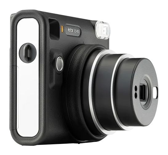 Instax Square SQ40  62 x 62 mm Sofortbild Kamera  (Schwarz) 