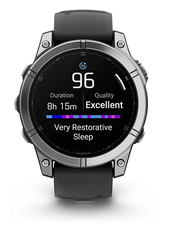 Fenix E Digital 47 mm  Smartwatch Rund  (Edelstahl) 