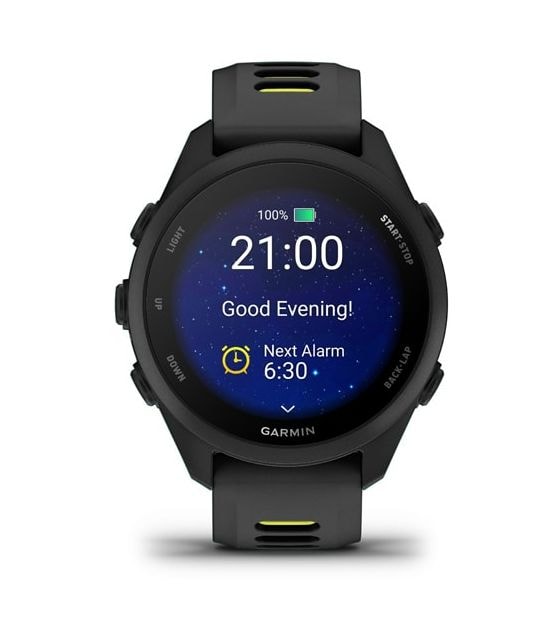 Forerunner 170 Digital 30 mm Smartwatch Rund  (Schwarz) 