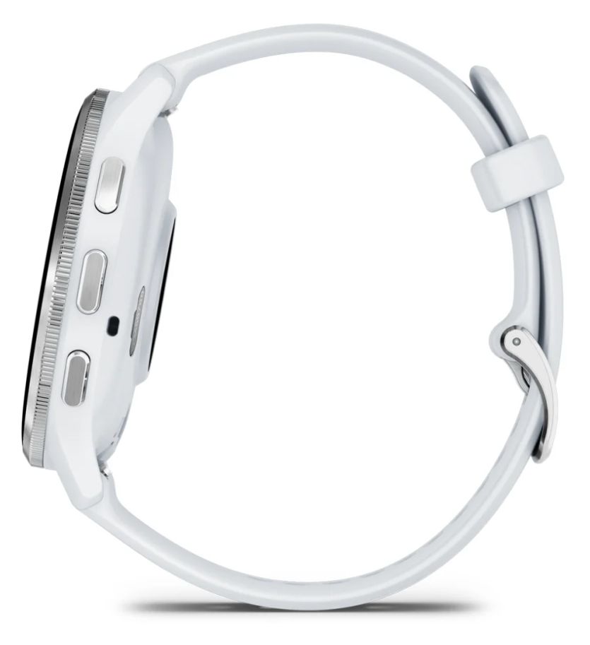 Venu 3 Digital 45 mm Smartwatch Rund  (Silber, Weiß) 