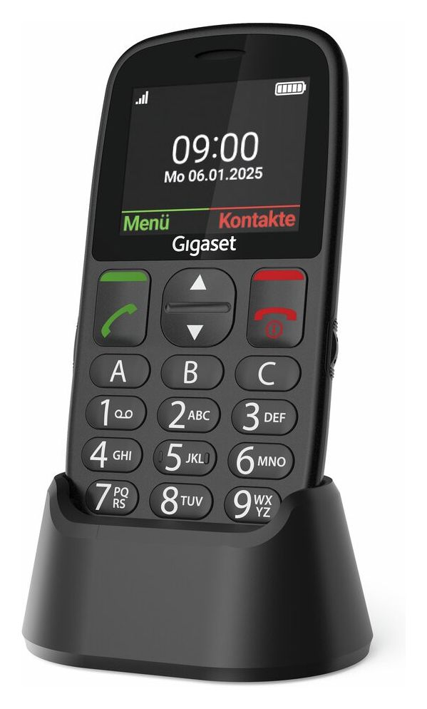 GL395 2G Smartphone 5,59 cm (2.2 Zoll) 0,3 MP Single SIM  (Schwarz) 