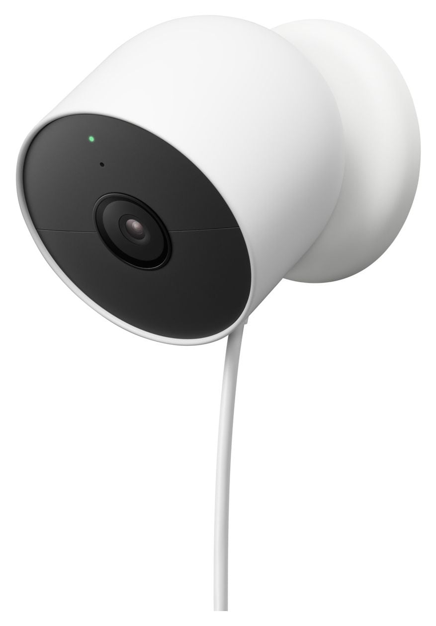 Nest Cam 1920 x 1080 Pixel IP-Sicherheitskamera IP65 Innen & Außen Nachtsicht  (Weiß) 