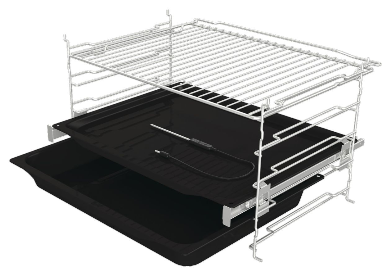 BOS6737E13BG Einbaubackofen maxi Dampfgaren 