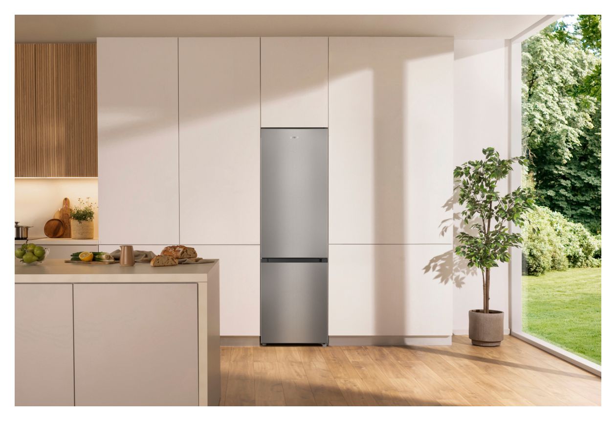 RK4182PS4 198 l / 71 l Kühl-Gefrierkombi freistehend 210 kWh Jahr  (Grau) 