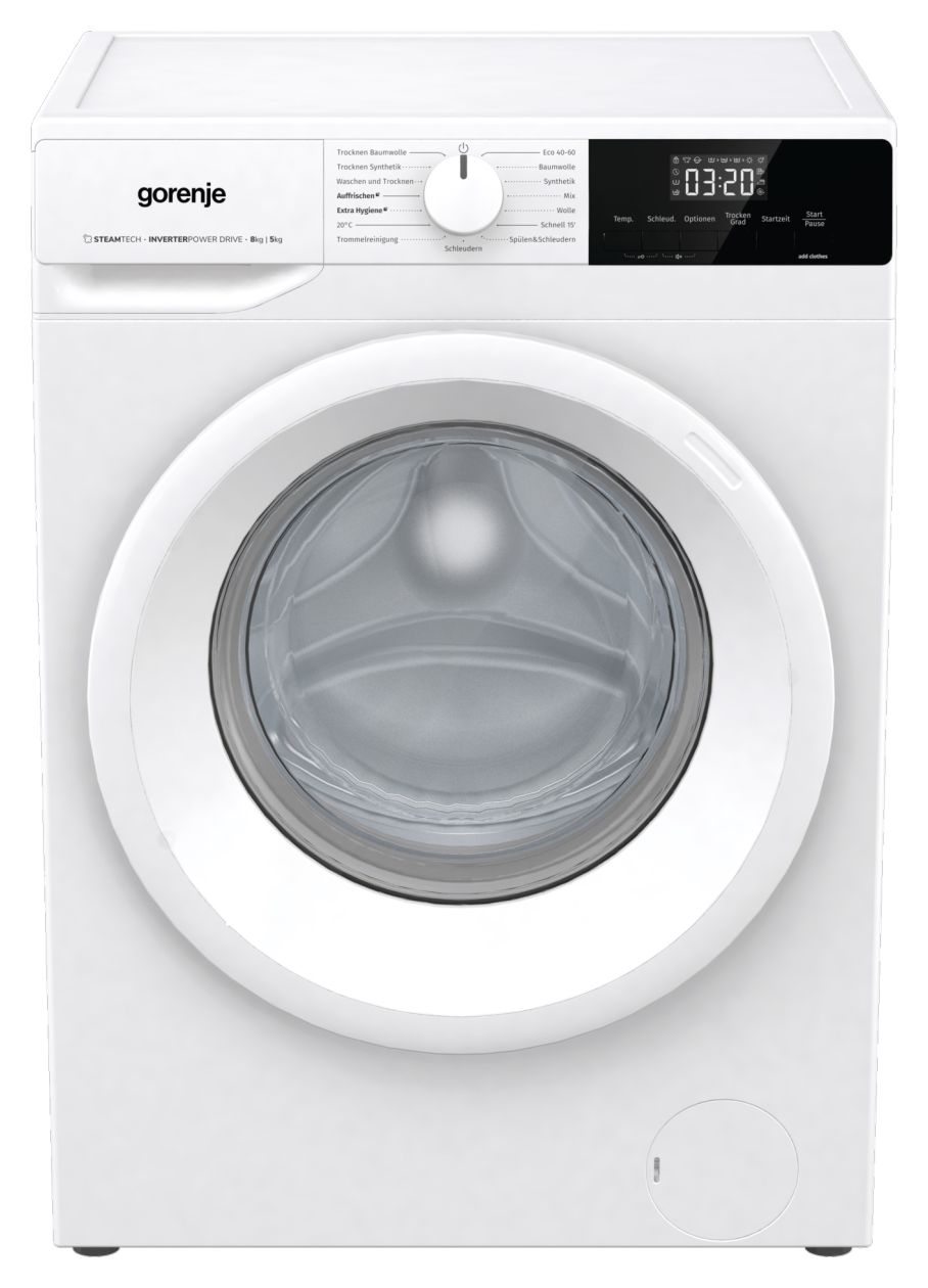 W3D2A854ADPS/DE 8 kg 5 kg Kondensations Waschtrockner 1400 U/min 