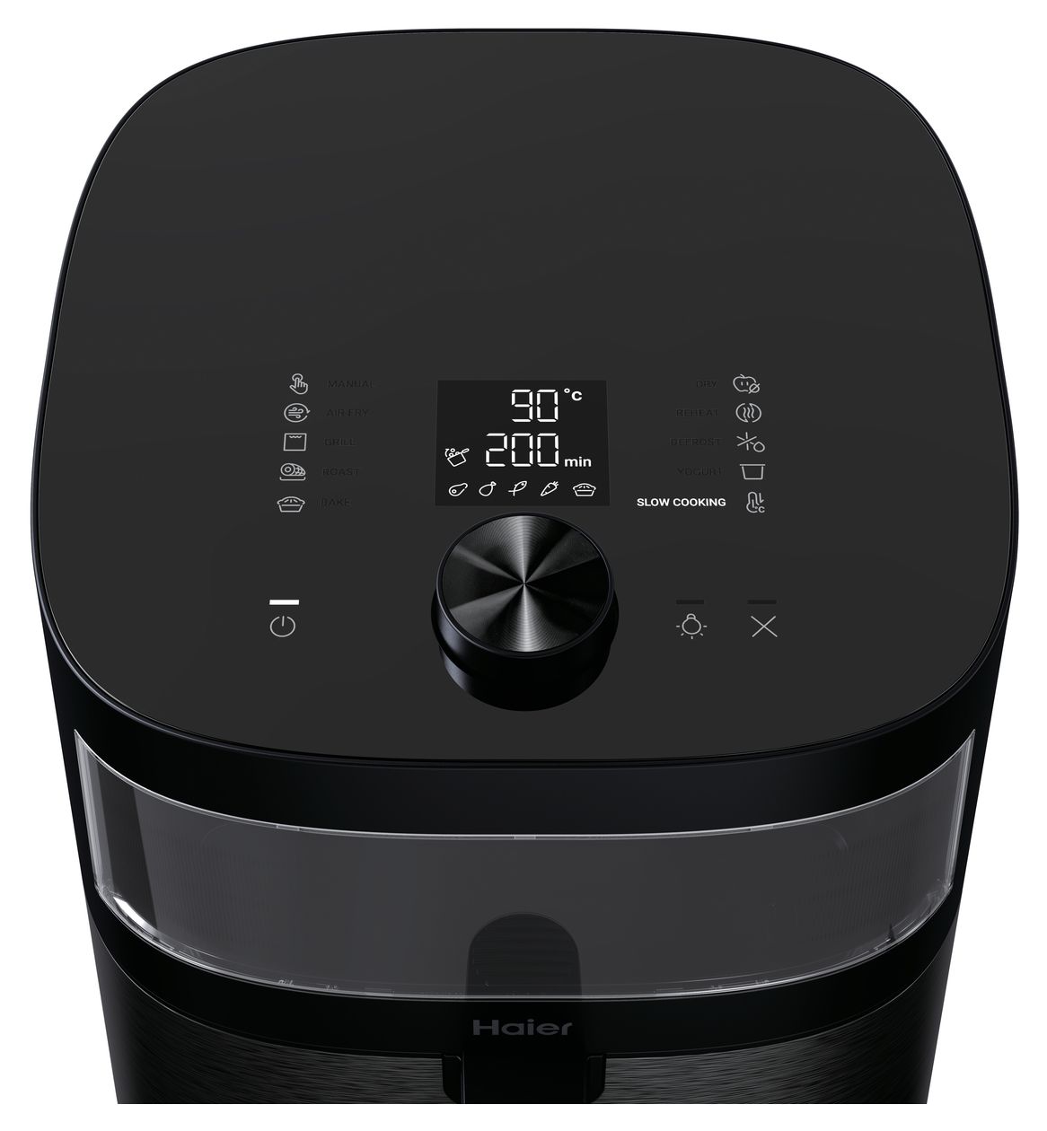 HAF5TWA3011 Heißluftfritteuse 7 l 2000 W  (Schwarz) 