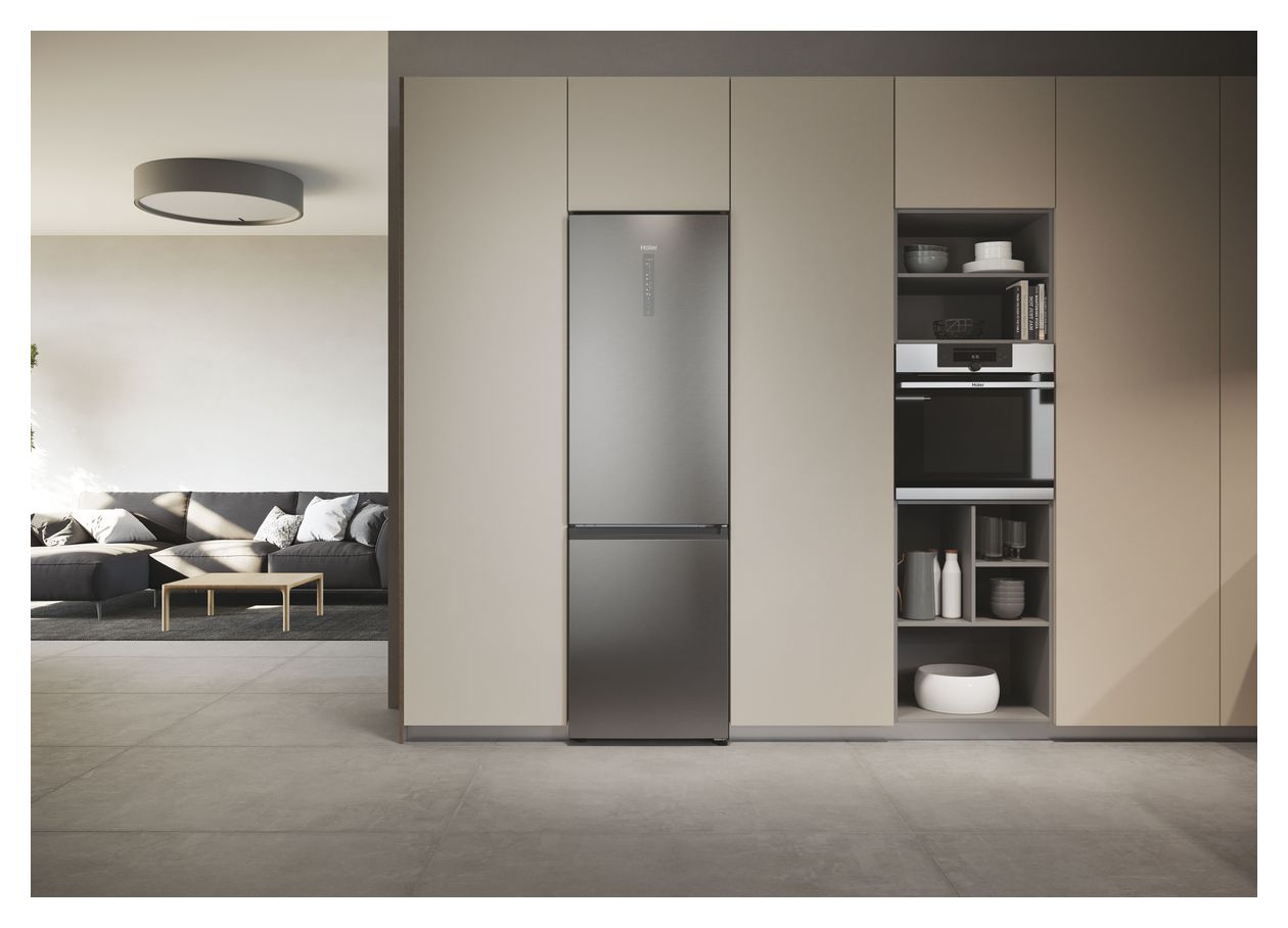 HDW5620CNPK 258 l / 119 l Kühl-Gefrierkombi freistehend NoFrost 169 kWh Jahr  (Silber) 