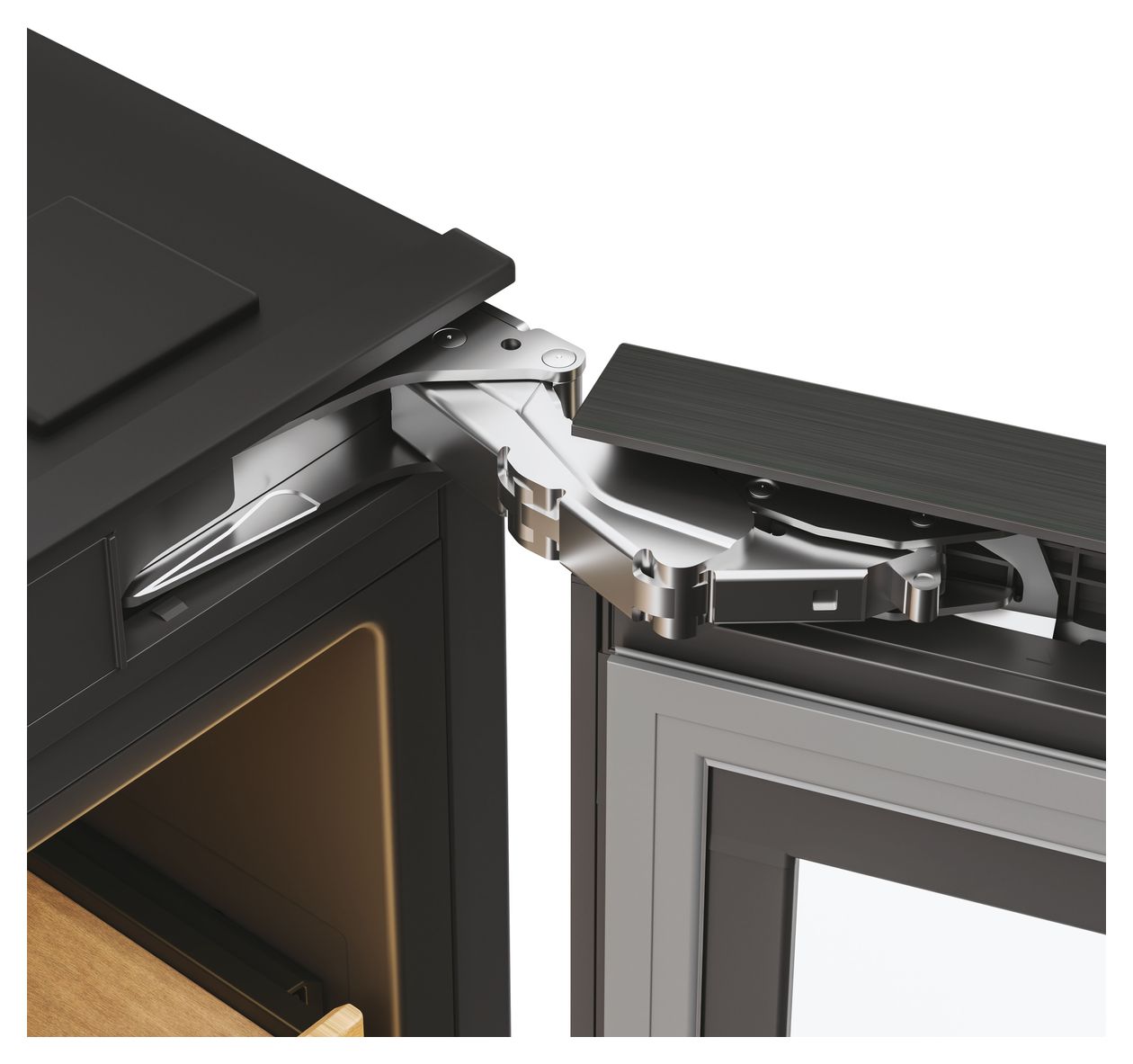 HUC44GDEH1 Weinkühler Integriert EEK: E 2 Zonen 44 Flasche(n) 