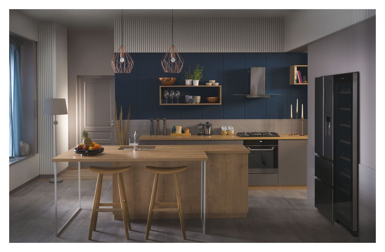 WS171GA Weinkühler Freistehend EEK: G 1 Zonen 166 Flasche(n) 