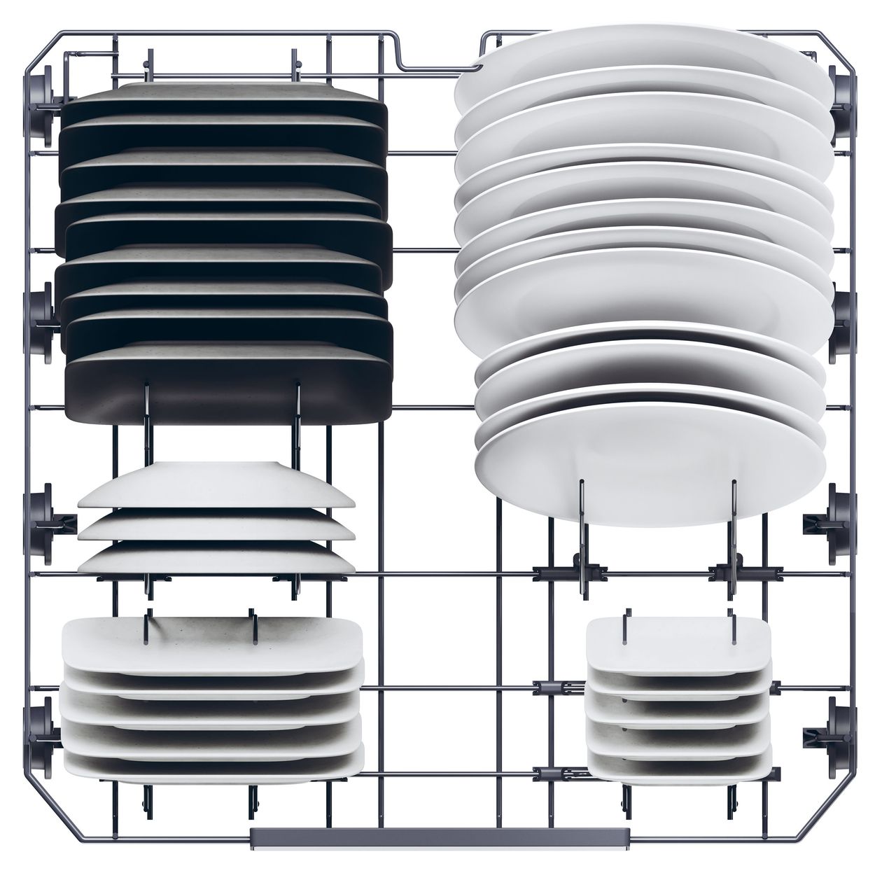 XI4A4M4PB 60 cm Geschirrspüler vollintegriert (ohne Front) Leise 14 Maßgedecke Kondensations 
