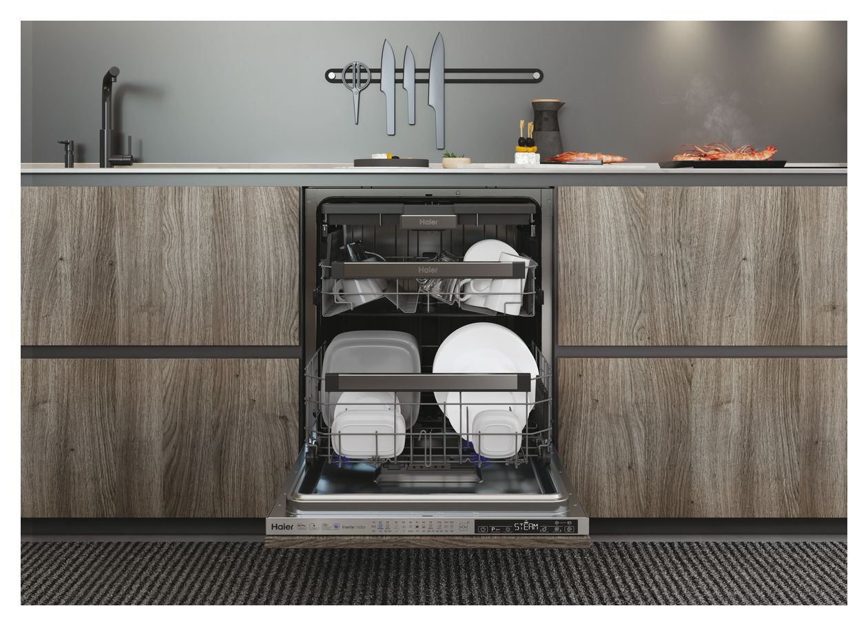 XIB6B2S3FS 60 cm Geschirrspüler vollintegriert (ohne Front) Sehr leise 16 Maßgedecke aquaStop Funktion Kondensations 