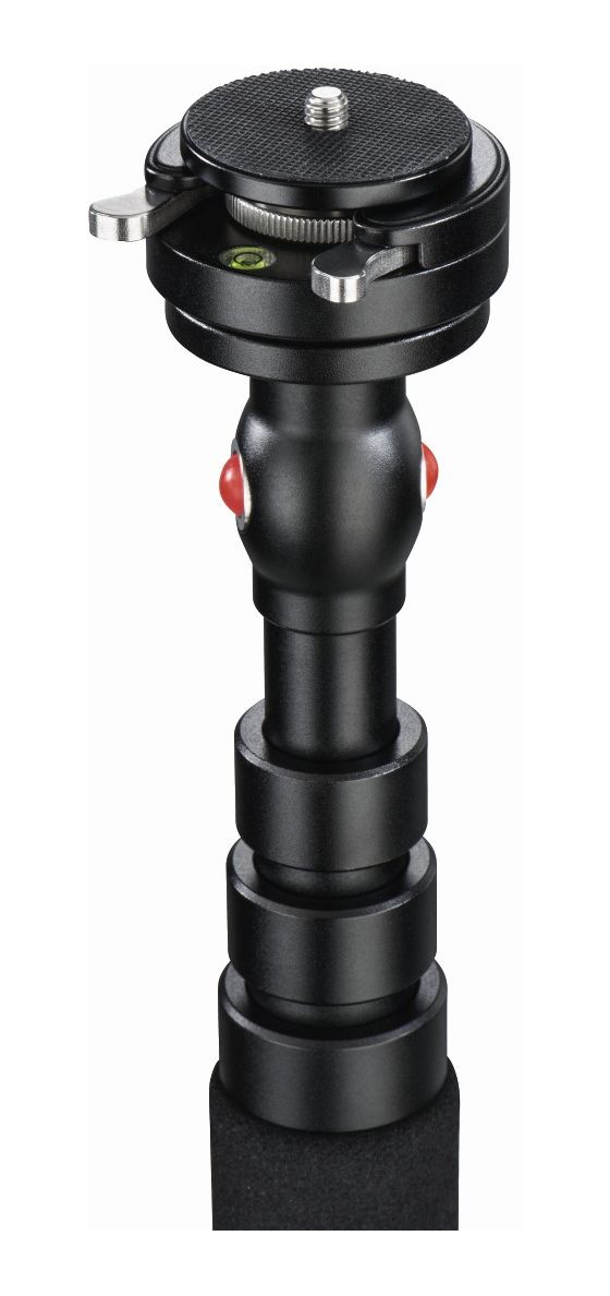 004468 Monostand Smooth 155 Click Stativ  (Schwarz, Rose) 