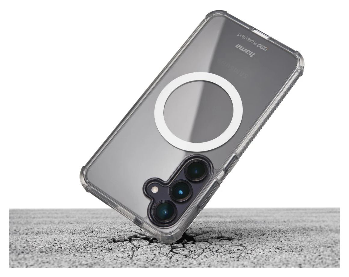 080442 Extreme Protect Cover für Samsung Galaxy S25 FE  (Transparent) 