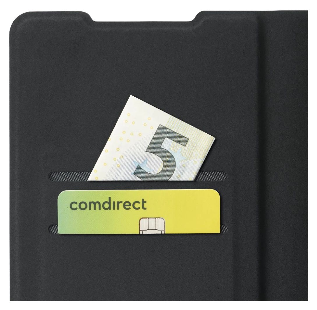 080578 Daily Protect Folio für Samsung Galaxy S25 Ultra  (Schwarz) 