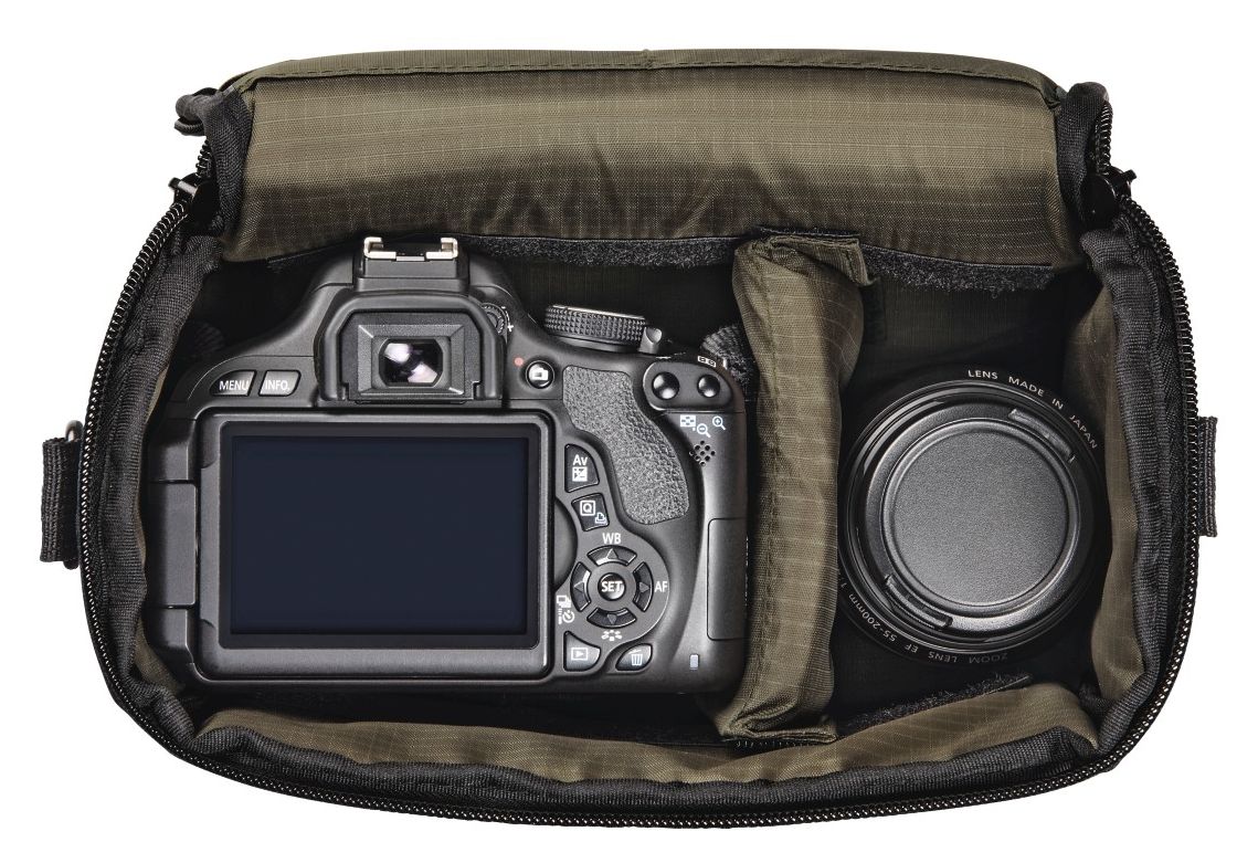 121307 Terra 130 Kameratasche für Universal 200 x 105 x 165 mm  (Grau) 