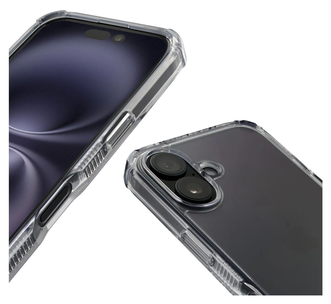 123719 Extreme Protect Cover für Apple iPhone 16e  (Transparent) 