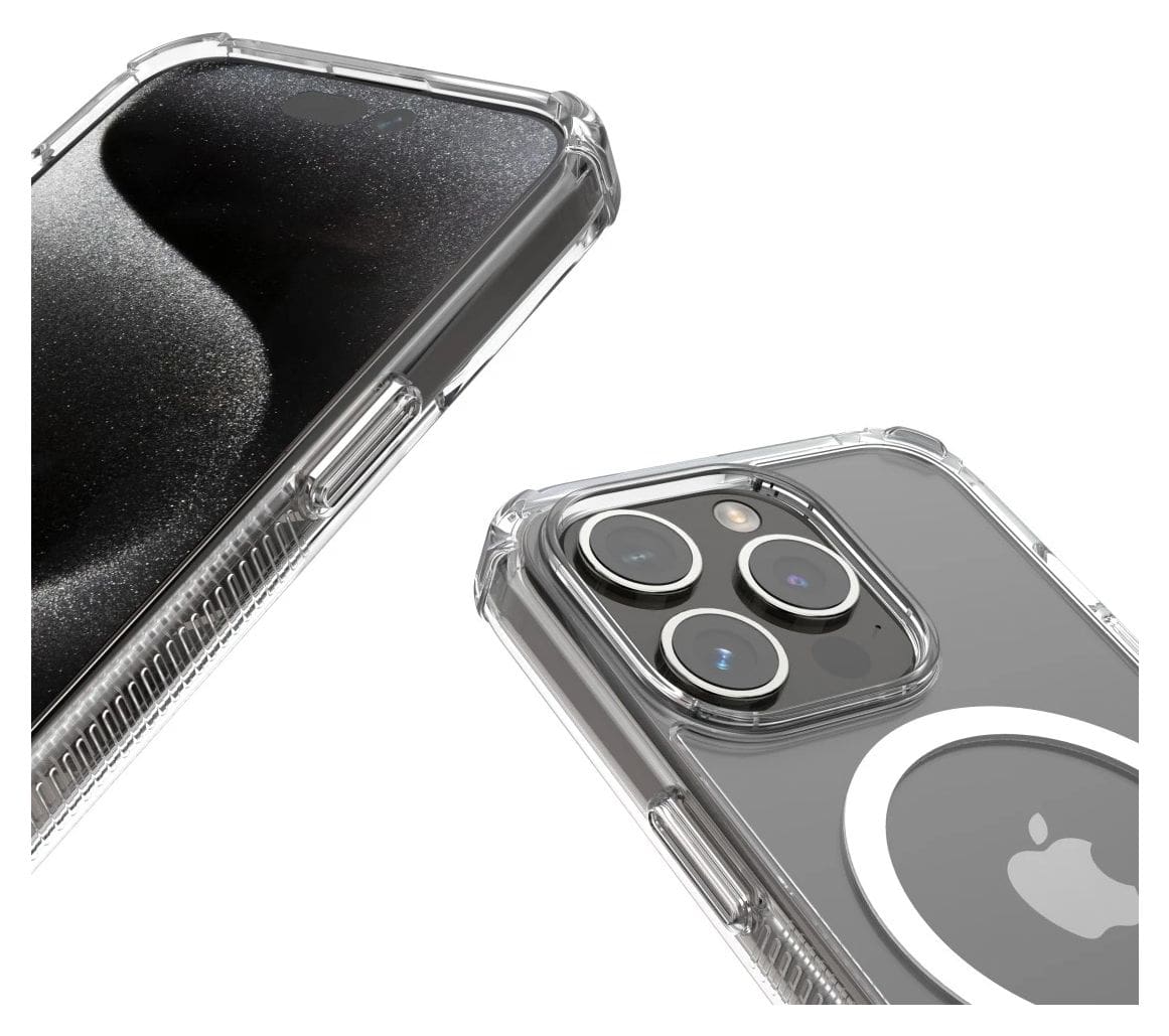 123765 Extreme Protect Cover für Apple iPhone 16 Pro  (Transparent) 