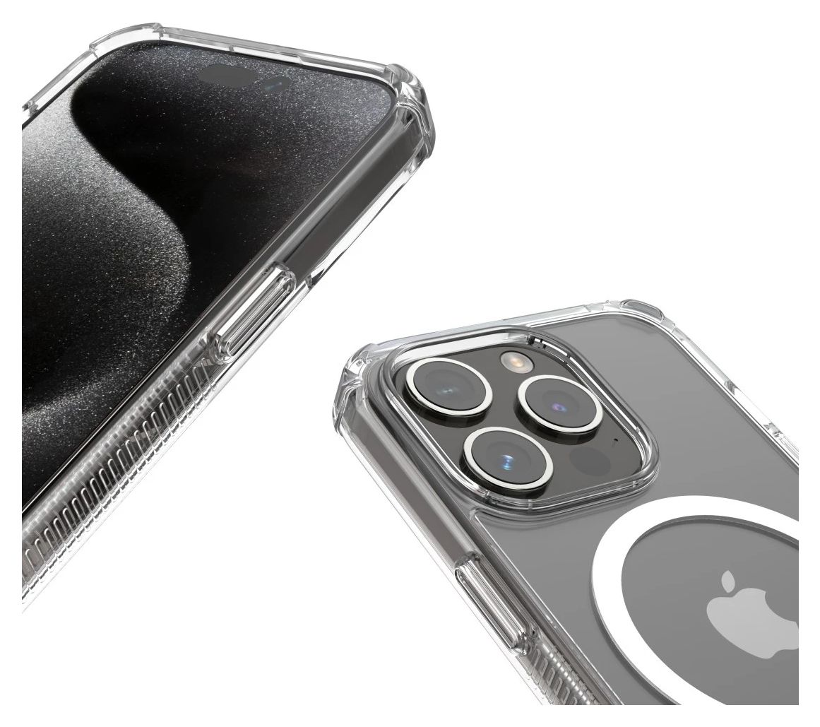 136865 Extreme Protect Cover für Apple iPhone 16 Pro Max  (Transparent) 