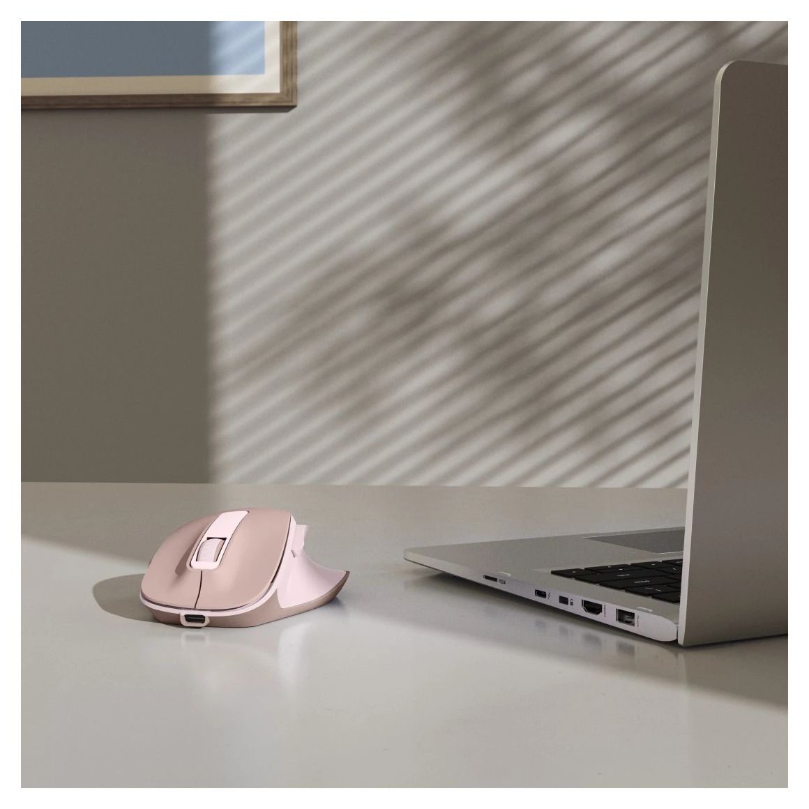 173085 WM-500 1600 DPI Büro Maus Optisch  (Pink) 