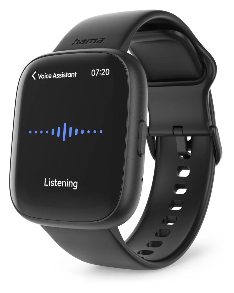 178640 4000 Digital 46 mm Smartwatch Rechteckig IP68  (Schwarz) 