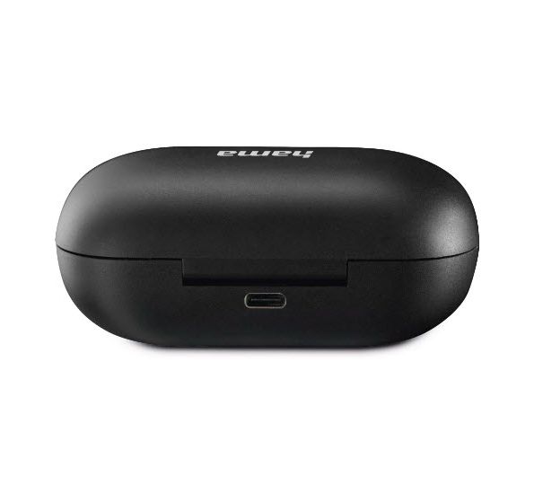 184090 Passion Chop In-Ear Bluetooth Kopfhörer Kabellos TWS 4 h Laufzeit IPX4 USB Typ-C  (Schwarz, Grau) 