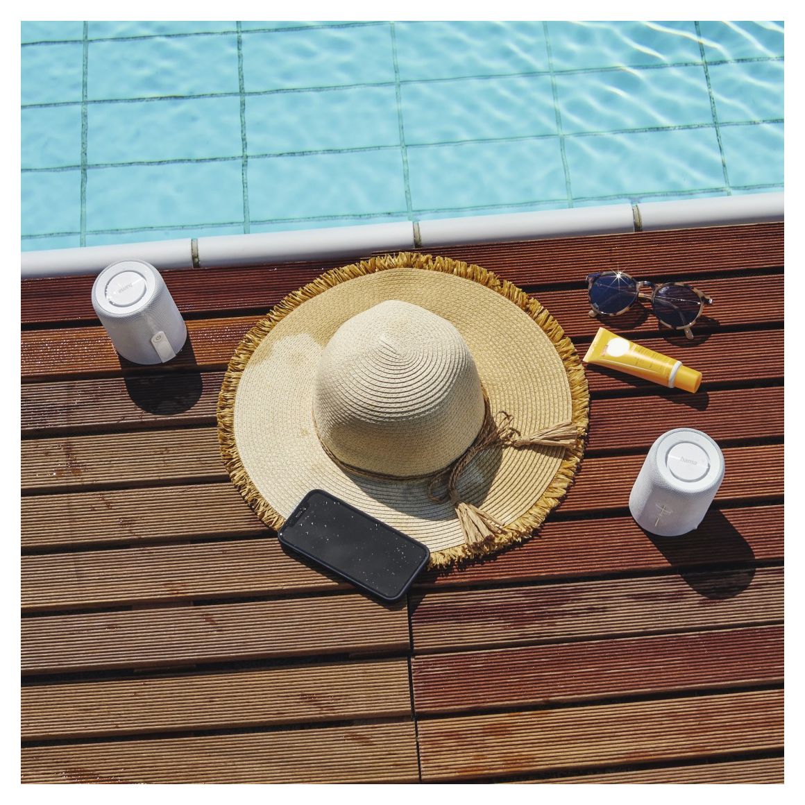 188223 Twin 3.0 30 W Bluetooth Lautsprecher IP67 Laufzeit bis 10 h  (Weiß) 