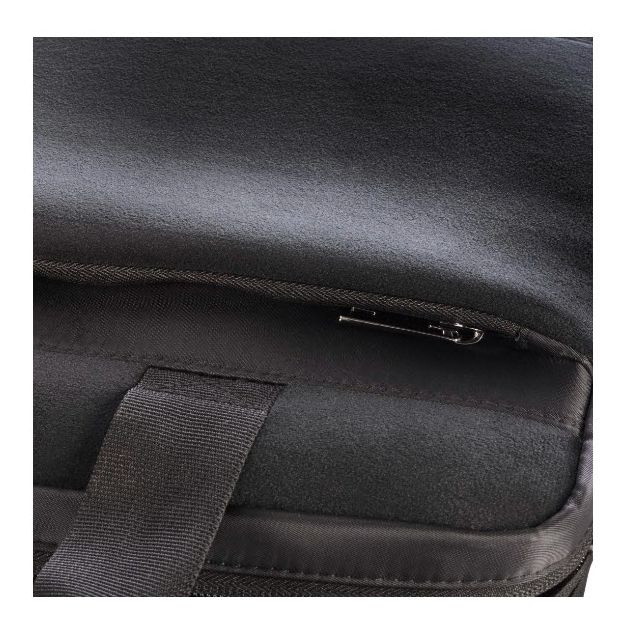 217256 Velvet Notebooktasche bis 35,8 cm (14.1 Zoll) (Schwarz) 