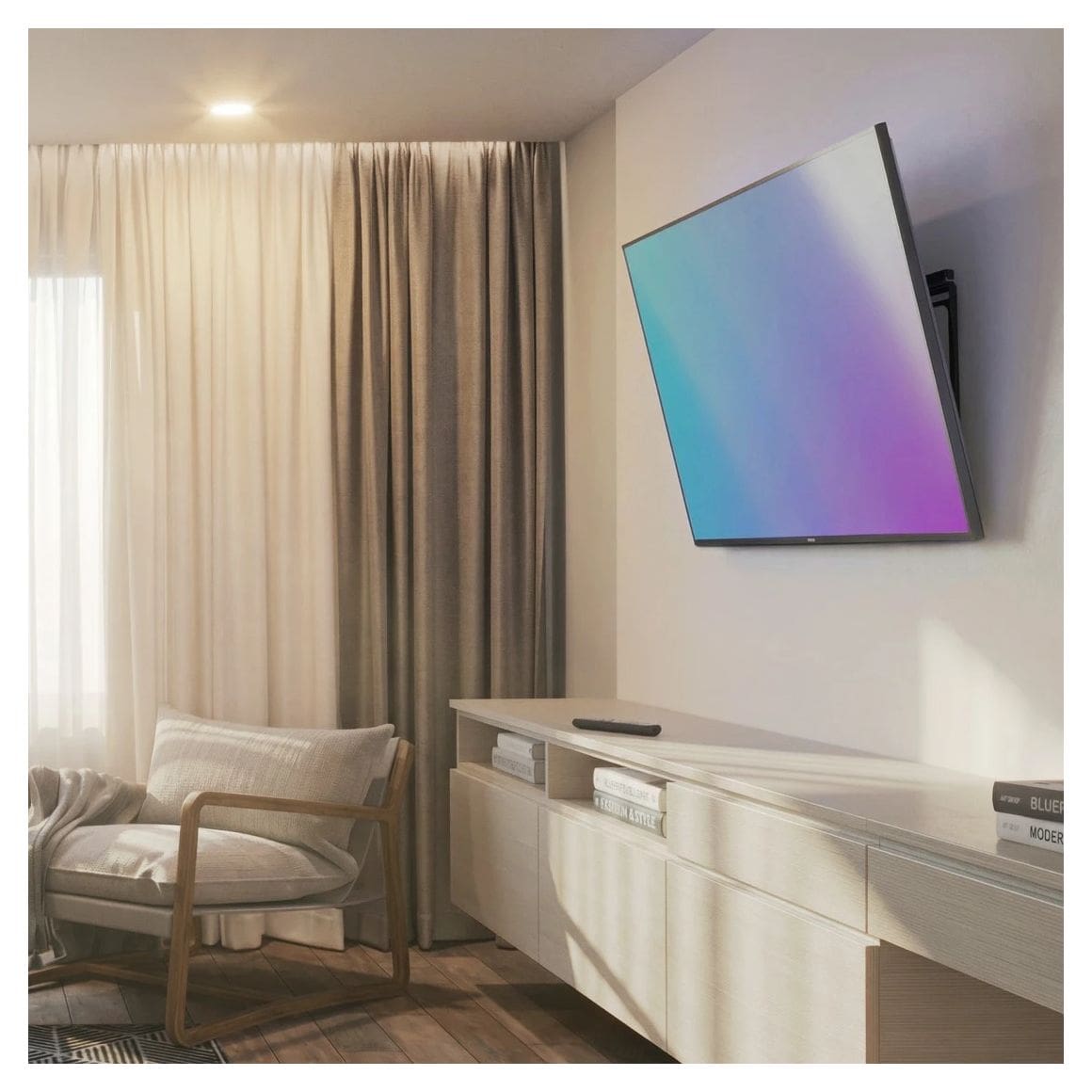 220915 Tilt Wand Halterung 0° bis 190,5 cm (75") 35 kg -10 - 0° neigbar 