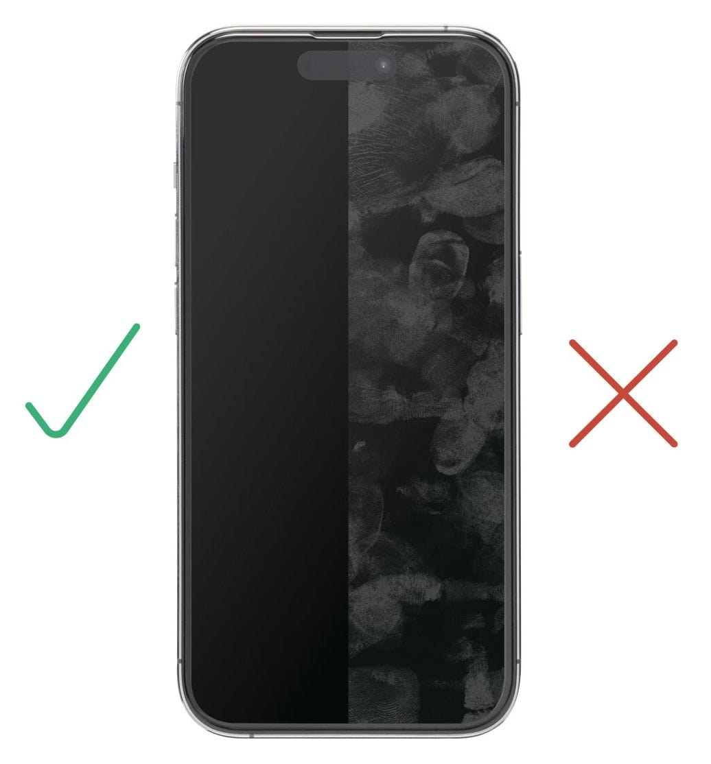 233319 Reflect Protect Klare Bildschirmschutzfolie Glas 10H für  Apple iPhone 17 Pro / 18 Pro Schlagfest, Kratzresistent, Splitterfrei, Stoßfest 